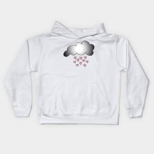 Raining Love Kids Hoodie